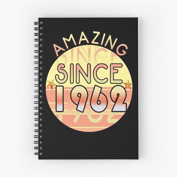 Item preview, Amazing since 1962 // Sunset Birthday Design designed and sold by PGPshop.