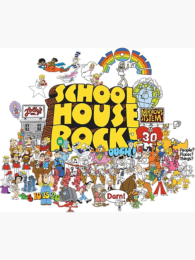 school-house-rock-poster-by-trippyd36-redbubble