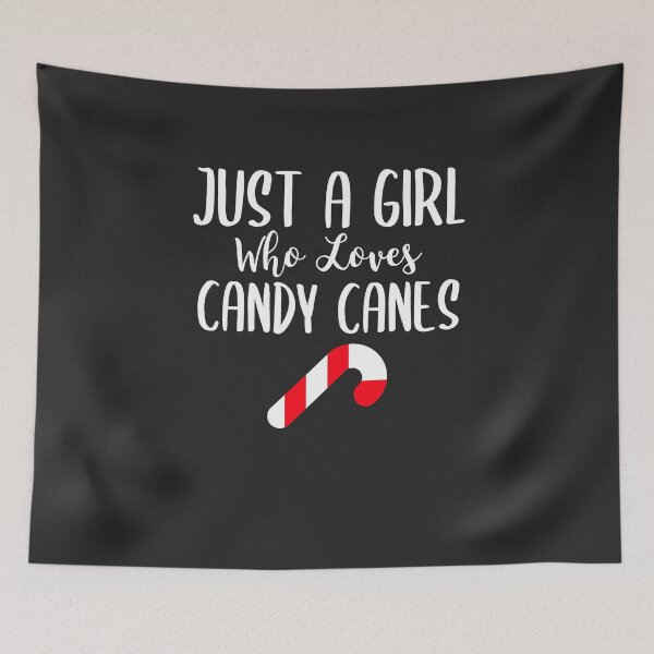 Item preview, Just A Girl Who Loves Candy Canes Christmas Gift designed and sold by EricJP.