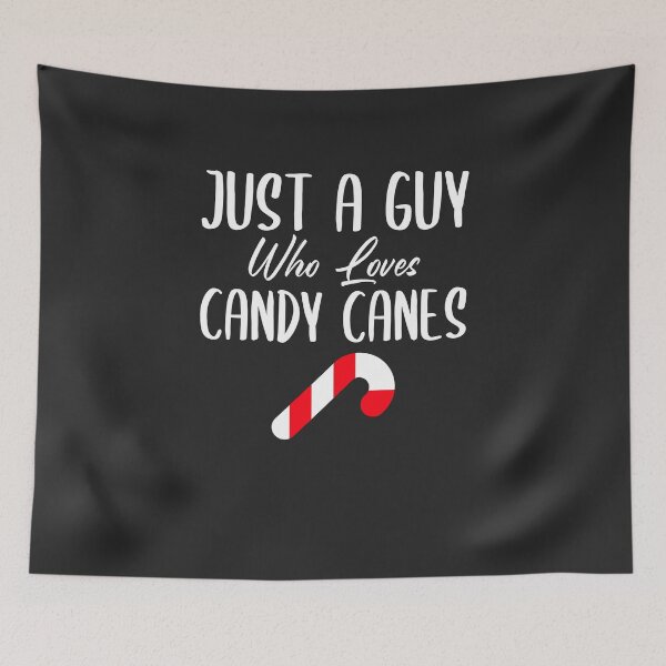 Item preview, Just A Guy Who Loves Candy Canes Christmas Gift designed and sold by EricJP.