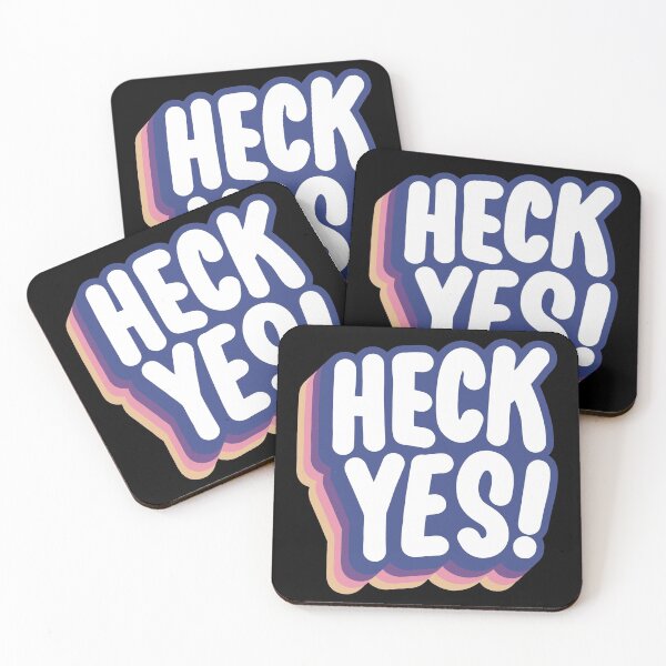 Item preview, Heck Yes! designed and sold by clickpopshop.