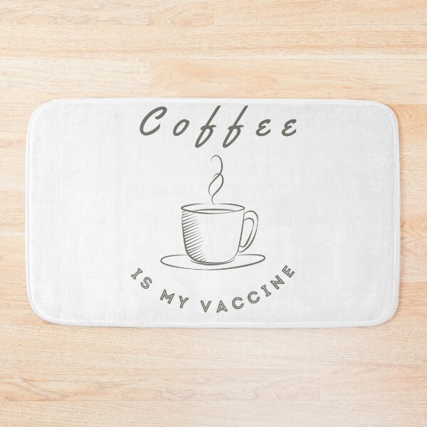 Item preview, Coffee is My Vaccine designed and sold by hutamaAdi98.