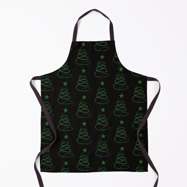Item preview, Minimalistic Green Faux Glitter Star Christmas Tree designed and sold by Felicity-K.