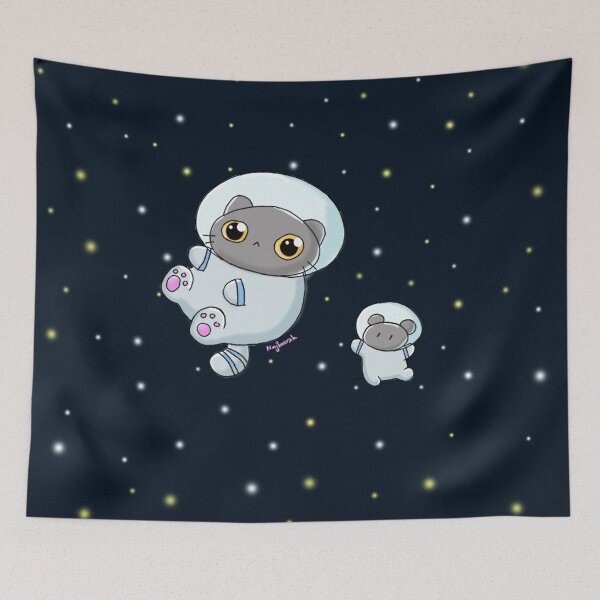 Item preview, Cat in Space designed and sold by najlaarzk.