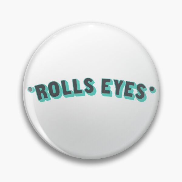 Item preview, Rolls Eyes - Aqua, Dark Gray designed and sold by Chubuter.