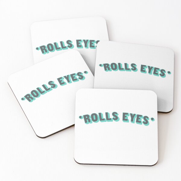 Item preview, Rolls Eyes - Aqua, Dark Gray designed and sold by Chubuter.