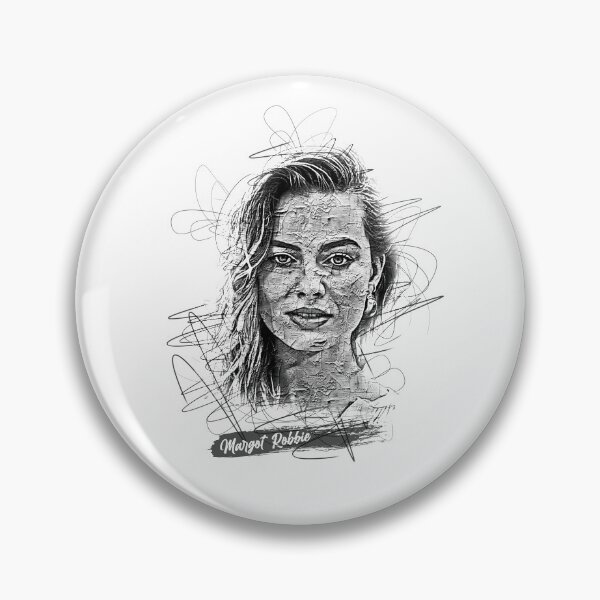 Item preview, Margot Robbie Abstract Sketch Art,Margot Robbie designed and sold by graphic-genie.