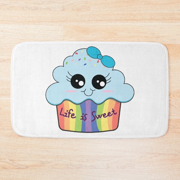 Item preview, Life is Sweet Rainbow Sprinkle Cupake  designed and sold by Suzakara Designs.