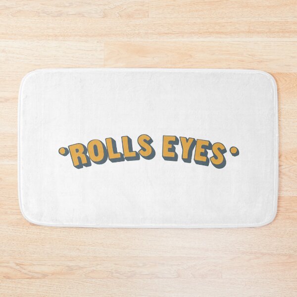 Item preview, Rolls Eyes - Orange, Dark Gray designed and sold by Chubuter.