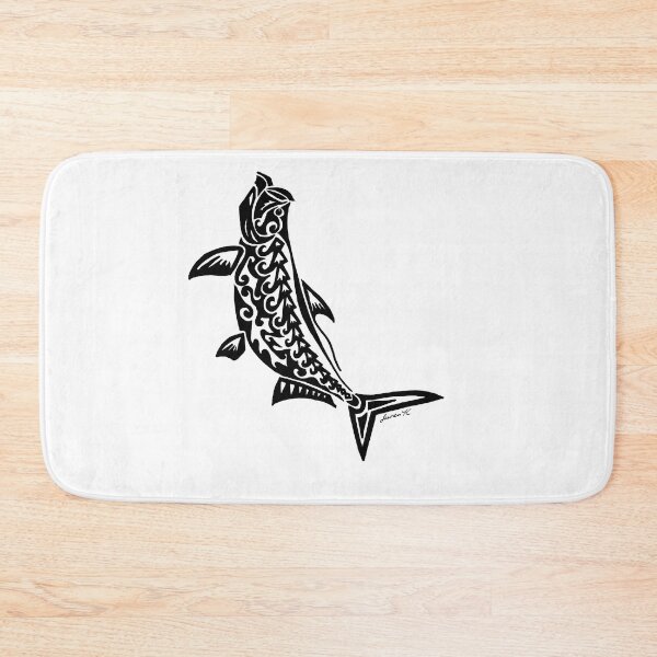 Item preview, Fighting Tarpon Tribal Design  designed and sold by KitayamaDesigns.
