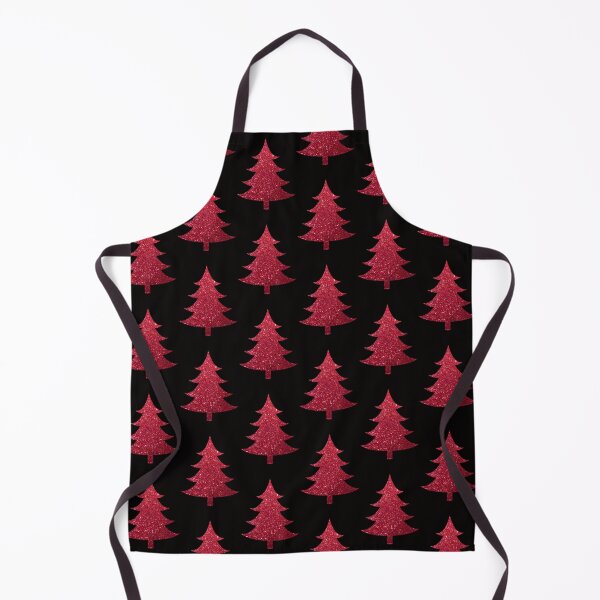 Item preview, Minimalistic Red Faux Glitter Christmas Tree designed and sold by Felicity-K.