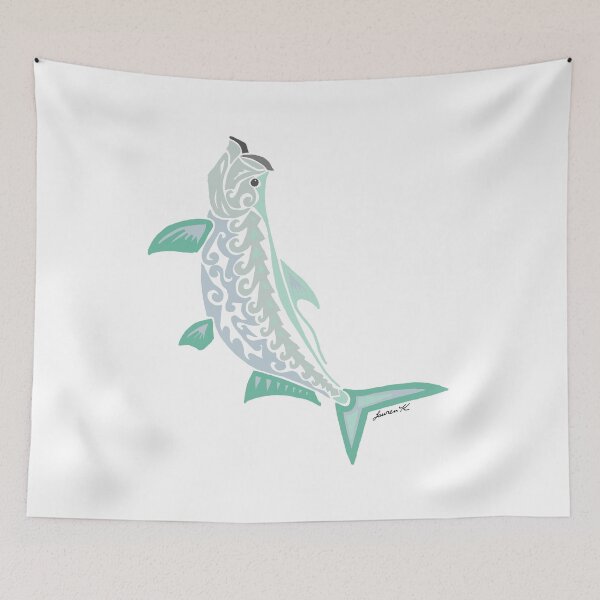 Item preview, Copy of Fighting Tarpon Tribal Design - Colored designed and sold by KitayamaDesigns.