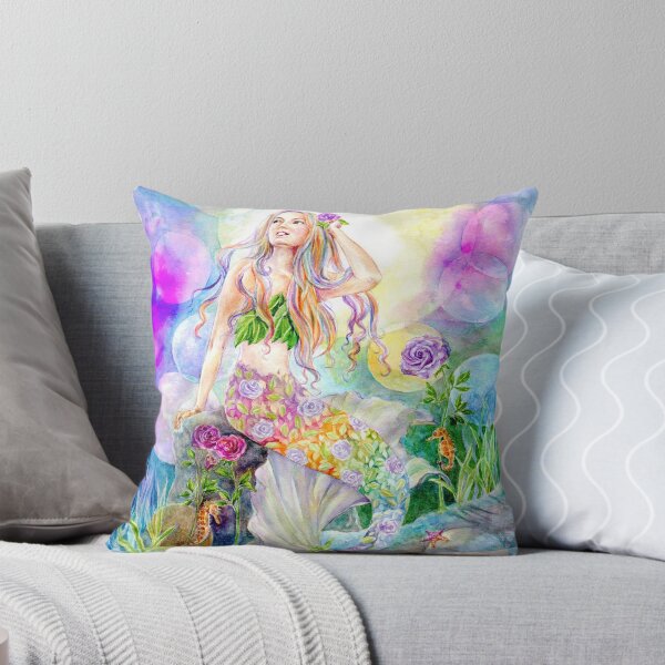 Item preview, Sea Rose Mermaid designed and sold by Cristina  Hansen.