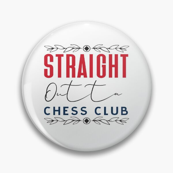 Item preview, Straight Outta Chess Club designed and sold by Badrart.