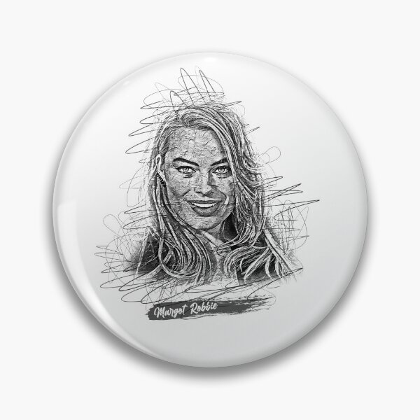 Item preview, Margot Robbie Abstract Sketch Art,Margot Robbie designed and sold by graphic-genie.