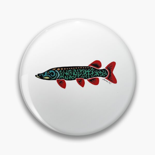 Item preview, Muskellunge Tribal Design - Colored designed and sold by KitayamaDesigns.