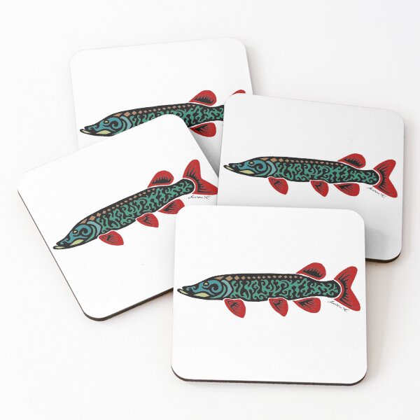 Item preview, Muskellunge Tribal Design - Colored designed and sold by KitayamaDesigns.