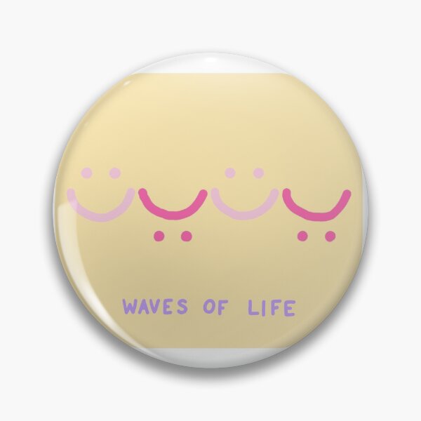 Item preview, waves of life sticker designed and sold by allioso123.
