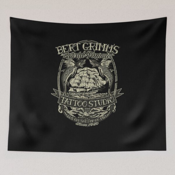 Item preview, Bert Grimm's World Famous Tattoo Studio 1954 designed and sold by trippyD36.
