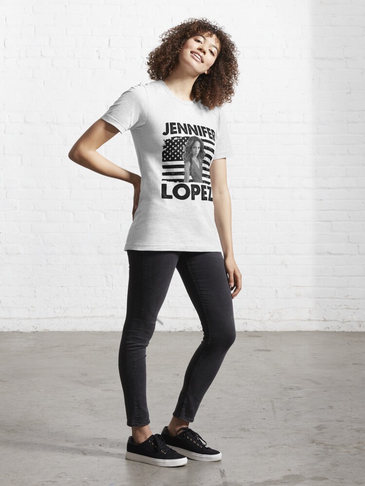 Disover Retro American Flag Diva Jenifer Music Gift Essential T-Shirt
