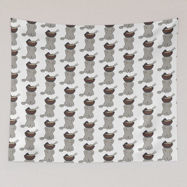 Item preview, Scottish Fold with Ramen designed and sold by line-on-line.