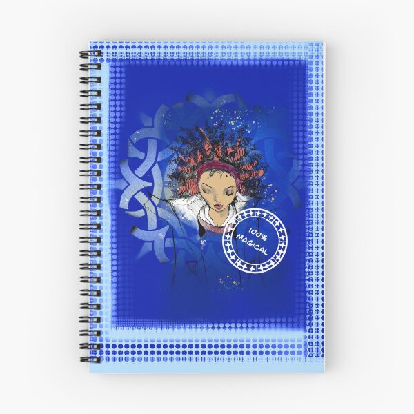 Item preview, Copy of Mysterious woman with blue mandala designed and sold by Pachionart.