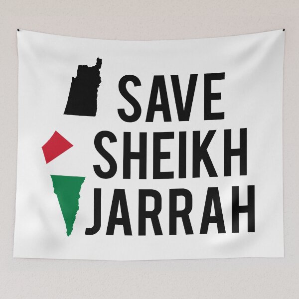 Item preview, Free Palestine Save Sheikh Jarrah designed and sold by Tema EL.