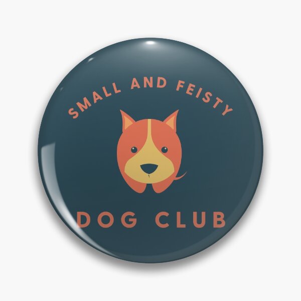 Item preview, Small and feisty Dog Club designed and sold by KhataCloset.