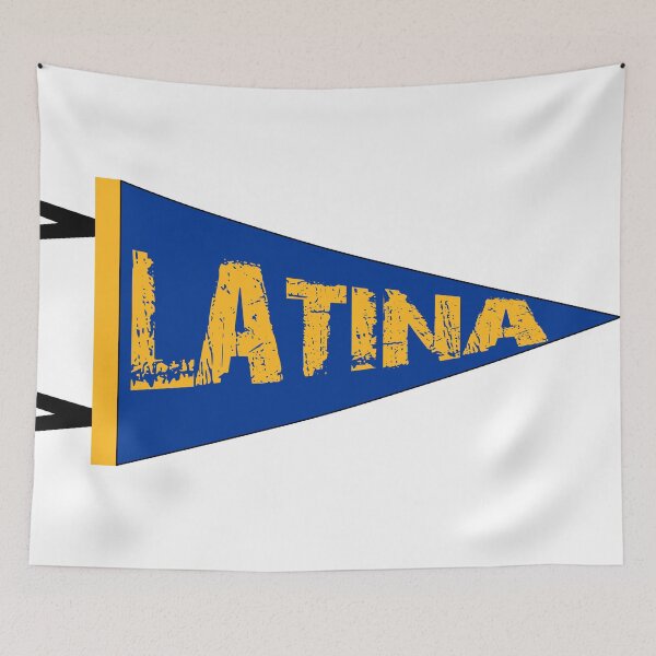 Item preview, Latina Pennant designed and sold by Ashu-Tyagi.