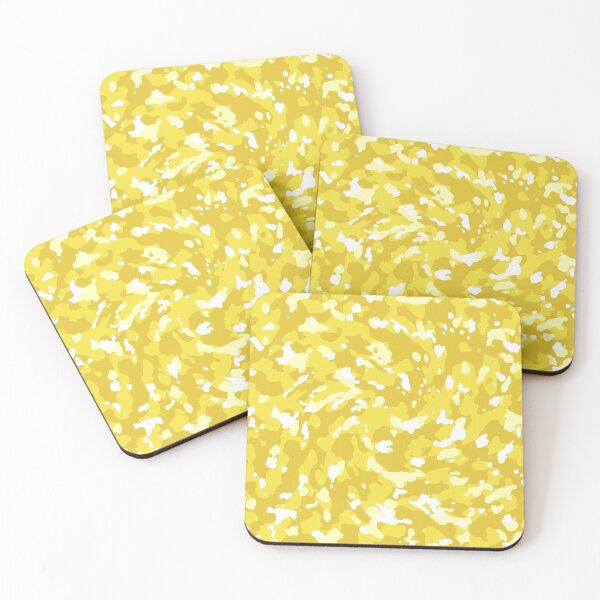 Item preview, Yellow twirl pattern design designed and sold by Bottums.