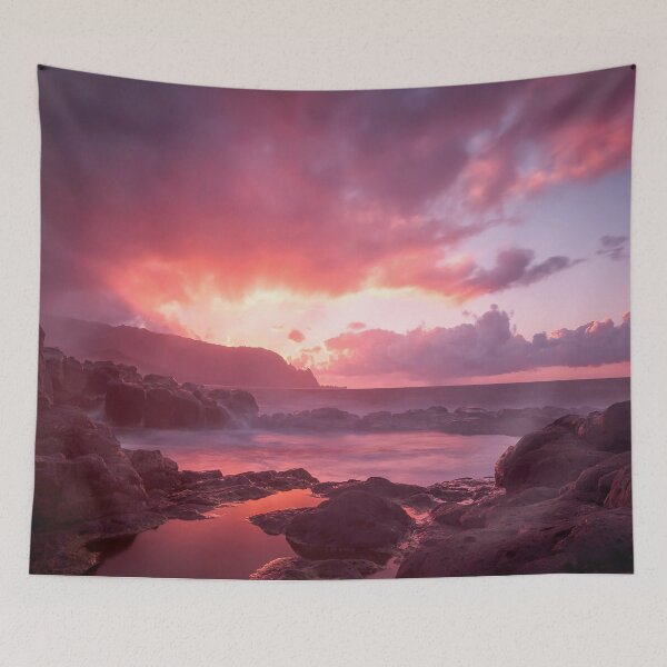 Item preview, Sunset Reflection Over The Beach designed and sold by PhotoozStore.