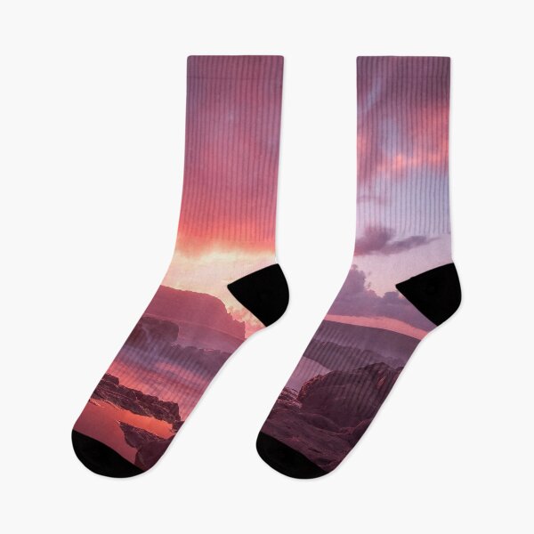 Item preview, Sunset Reflection Over The Beach designed and sold by PhotoozStore.