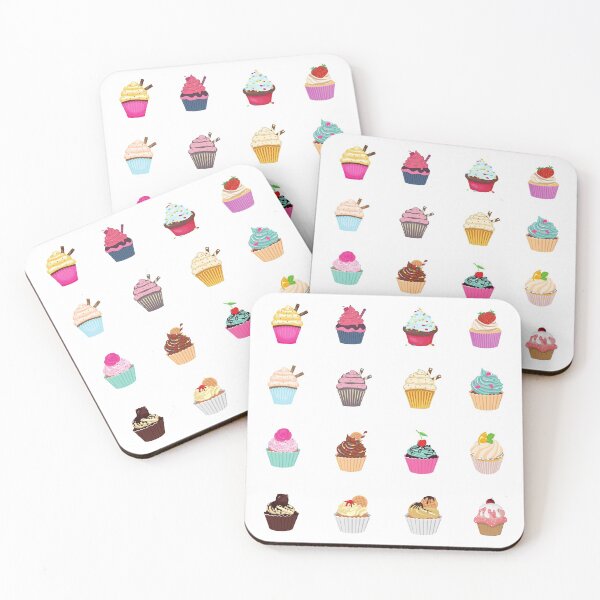 Item preview, Yummy Tasty Cupcakes designed and sold by StickersHub94.