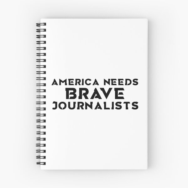 Item preview, America Needs Brave Journalists World press freedom day  designed and sold by Luxoss.