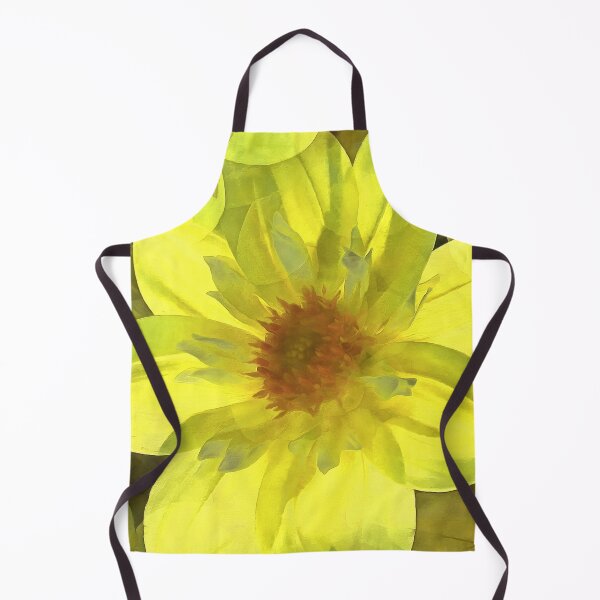 Item preview, Backlit Sunny Yellow Dahlia Medley designed and sold by SeaChangeDesign.