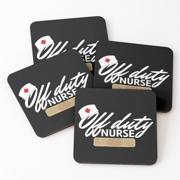 Item preview, Nurse Off Duty (White) designed and sold by superdumb70.