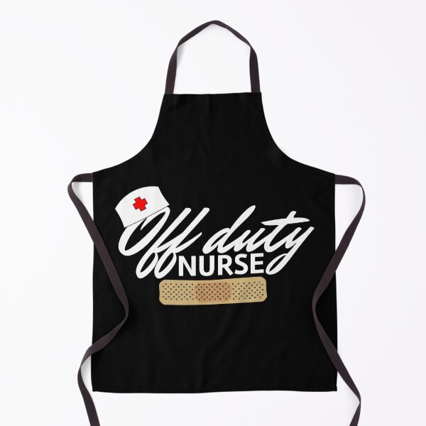 Item preview, Nurse Off Duty (White) designed and sold by superdumb70.