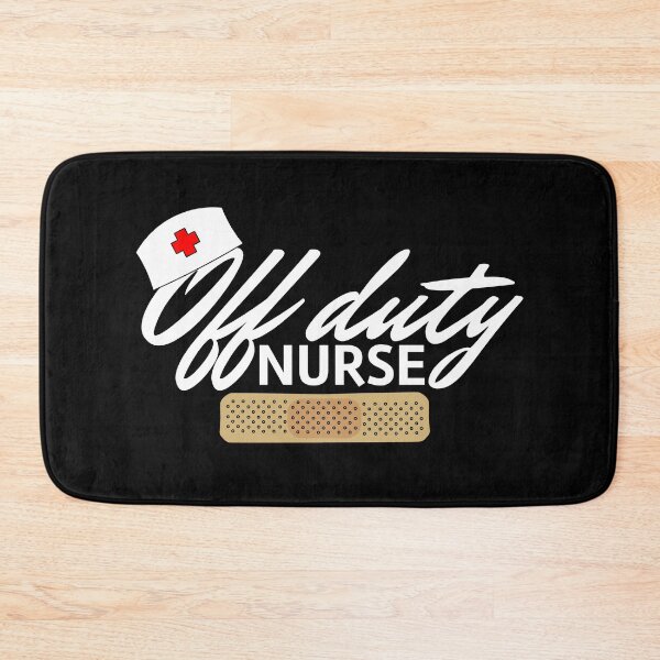 Item preview, Nurse Off Duty (White) designed and sold by superdumb70.
