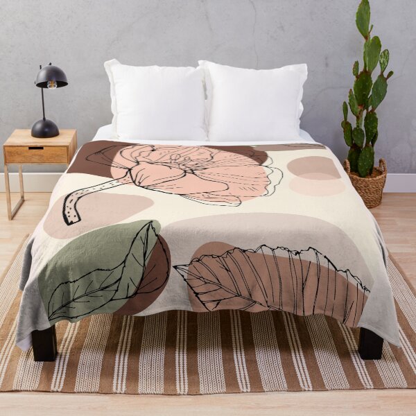 Item preview, "abstract floral bohemian design" designed and sold by tudoo.