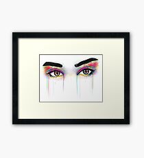 Lauren Jauregui Eyes Framed Print