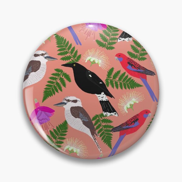 Item preview, From your window Australian Birds Flowers designed and sold by Lozzie Eliza Designs.
