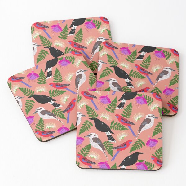 Item preview, From your window Australian Birds Flowers designed and sold by Lozzie Eliza Designs.