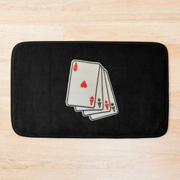 Item preview, Four Aces Card Game Lucky Poker Sticker designed and sold by designolo.