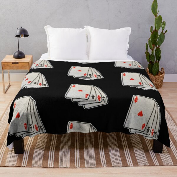 Item preview, Four Aces Card Game Lucky Poker Sticker designed and sold by designolo.