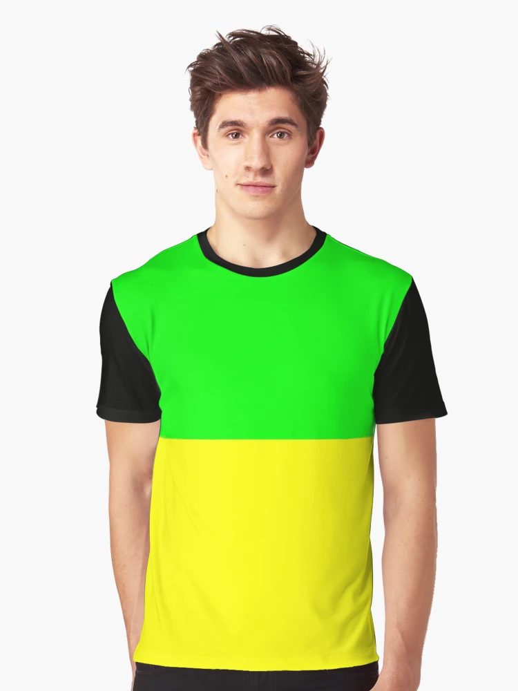 虜　torico / Neon Green Piped Shirt Neon Green Piped Shirt – toricowear