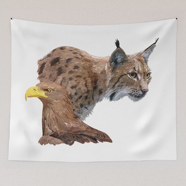 Artikelvorschau, Luchs und Adler entworfen und verkauft von obscurite.