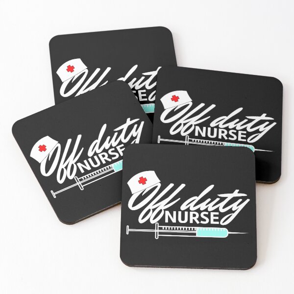 Item preview, Nurse Off Duty (White) designed and sold by superdumb70.