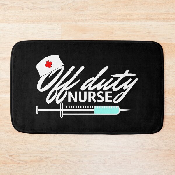 Item preview, Nurse Off Duty (White) designed and sold by superdumb70.