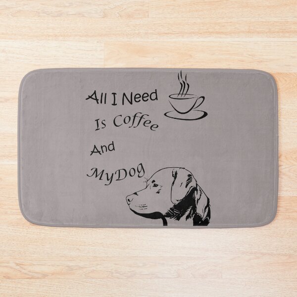 Item preview, Coffee Is all That I need And My Dog!- t-shirts and stickers designed and sold by J0TEE.