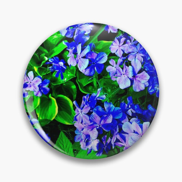Item preview, Pretty Purple Violets - Spring Flowers - Nature Photo - Ornamental Plants - Digitally Enhanced designed and sold by Cosmic-Ferret.